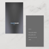 Groupon Metall 名刺 (正面/裏面)