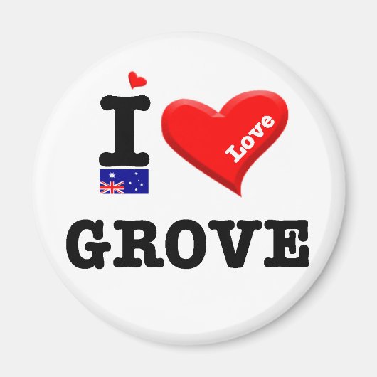 GROVE – 大好き マグネット (正面)