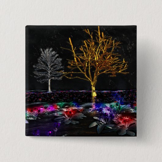 Grove of Living Gemsボタン 缶バッジ (正面)