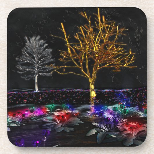 Grove of Living Gems Cork Coaster コースター (正面)