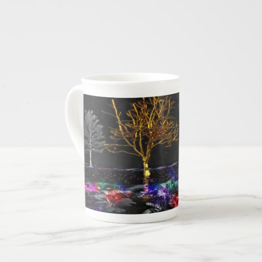Grove of Living Gems Specialty Mug ボーンチャイナマグカップ (正面左)