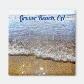 Grover Beach, CA Souvenir Fridge Magnet マグネット (正面)