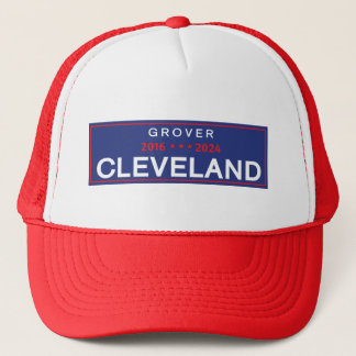 Grover Cleveland Trucker Hat – 長方形 キャップ