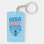 Grover Hello キーホルダー (裏面)