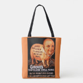 Groves Tonicは子供や大人を豚のように太らせる トートバッグ (裏面)