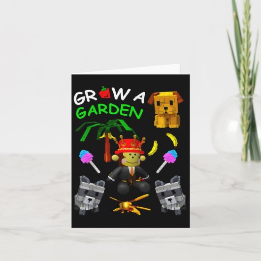 Grow A Garden Gamer Candy Blossom Fruit Palm Monke カード (正面)