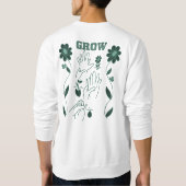Grow - ASL Design スウェットシャツ (裏面)