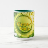 Grow Daily Spiral マグカップ (中央)