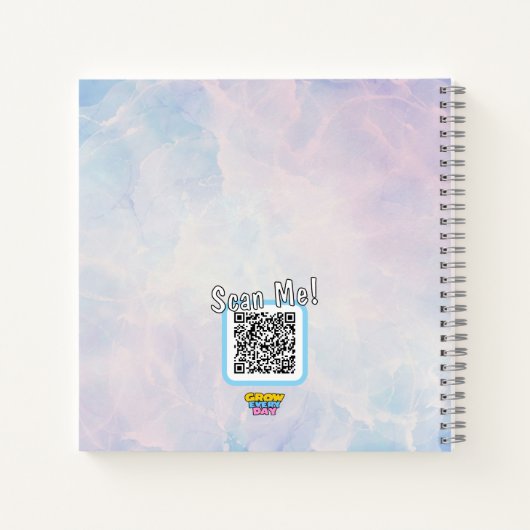 Grow Every Day Star  ノートブック (裏面)