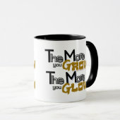 Grow & Glow Mug – Inspirational Quote マグカップ (正面右)