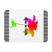 Grow In Faith Refrigerator マグネット (横)