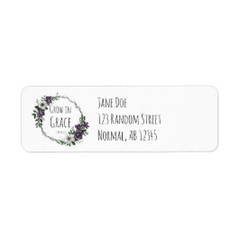 Grow in Grace Address Labels ラベル