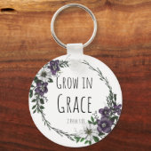 Grow in Grace Keychain キーホルダー (正面)