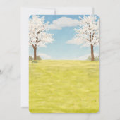 Grow in Love Greenhouse Bridal Shower Invitation 招待状 (裏面)