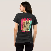 grow more trees トライブレンドＴシャツ (裏面全面)