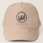 Grow Music Hats キャップ (正面)