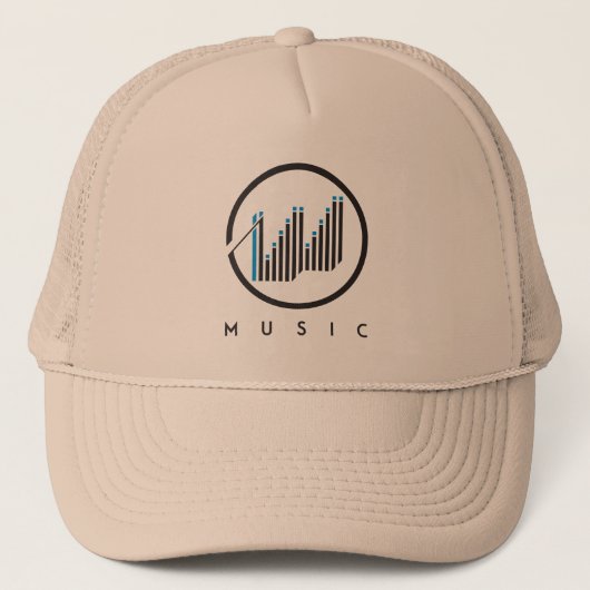 Grow Music Hats キャップ (正面)