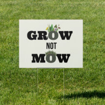 Grow not Mow - No Mow May – 植物先住民
