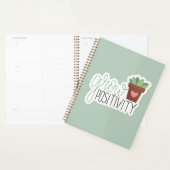 Grow Positivity - Inspirational Calligraphy Design プランナー手帳 (ディスプレー)