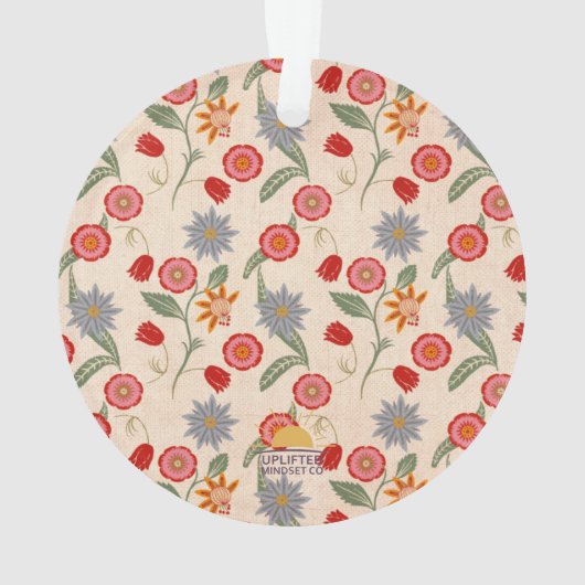 "Grow Stronger" Affirmation オーナメント (裏面)