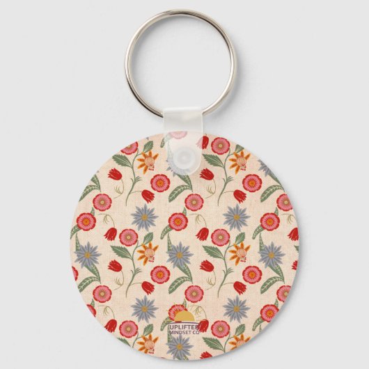 "Grow Stronger" Affirmation Keychain キーホルダー (裏面)