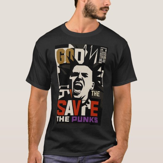 Grow The Punks: Rebel Yell Tシャツ (正面)
