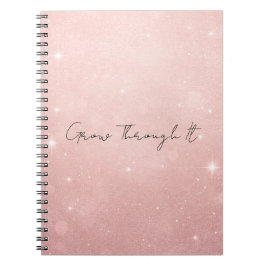 Grow Through It A Journal for Strength, Healing  ノートブック