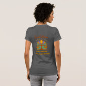Grow Through What You Go Through - ソウルシャインチシャツ Tシャツ (裏面フル)