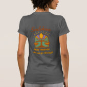 Grow Through What You Go Through - ソウルシャインチシャツ Tシャツ (裏面)