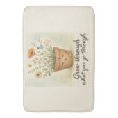 Grow Through What You Go Through バスマット (正面縦)