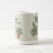 Grow through what you go through mom coffee Mug コーヒーマグカップ (中央)