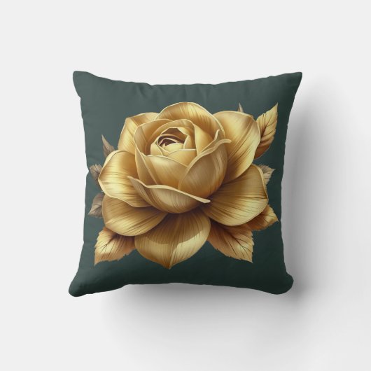 Grow Through What You Go Through – Motivational クッション (裏面)