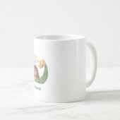 Grow Your Mind – Mental Health & Positivity Design コーヒーマグカップ (正面右)