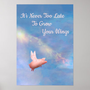 Grow Your Wings Poster ポスター