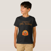 Growing A Little Turkey Thanksgiving  Tシャツ (正面フル)