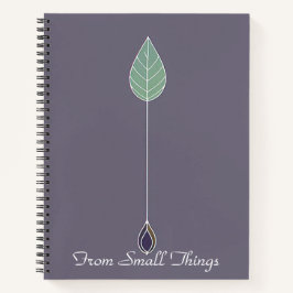 Growing Gradient Symbol | From Seed to Leaf Line ノートブック