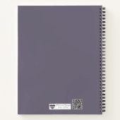 Growing Gradient Symbol | From Seed to Leaf Line ノートブック (裏面)