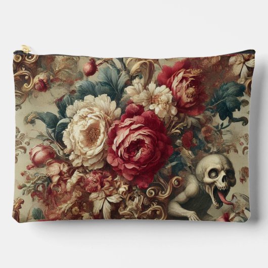 Growing Grotesque – Gothic Victorian Portrait アクセサリーポーチ (正面)