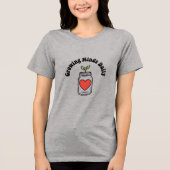 Growing Minds Daily Teacher Shirt with Jar トライブレンドTシャツ (正面)