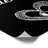 Growing My Valentine Pregnancy New Mom Valentines  ポスター (角)