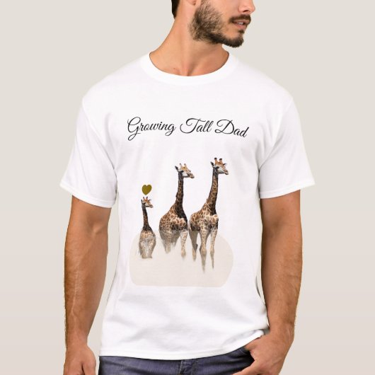 Growing Tall Dad Safari Style Tシャツ (正面)