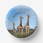 Growing Tall Safari Bowlful ペーパーボウル (正面)