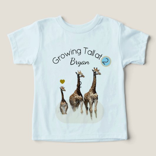 Growing Tall Safari Sweetheart (デザイン正面)