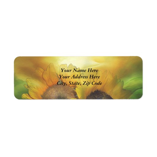 Growing Together住所 シール (正面)