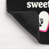 Growing Two Little Sweethearts Valentines Pregnanc マウスパッド (コーナー)