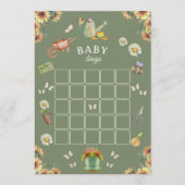 Growing with Love Baby Shower Bingo Game アドバイスカード (正面)