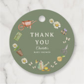 Growing with Love Round Thank You Round フェイバータグ (正面)