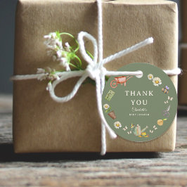 Growing with Love Round Thank You Round フェイバータグ