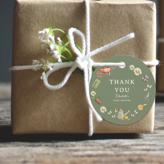 Growing with Love Round Thank You Round フェイバータグ