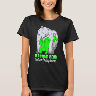 Growth And Rebuilding Child Awareness Teacher Bear Tシャツ